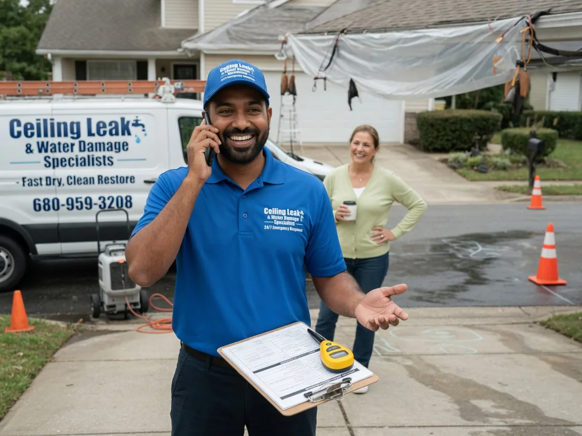 Ceiling Leak Cleanup Fredonia, TX FAQs